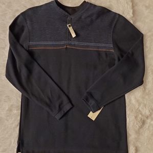 Haggar Clothing Co Men's Long Sleeve Knit Shirt